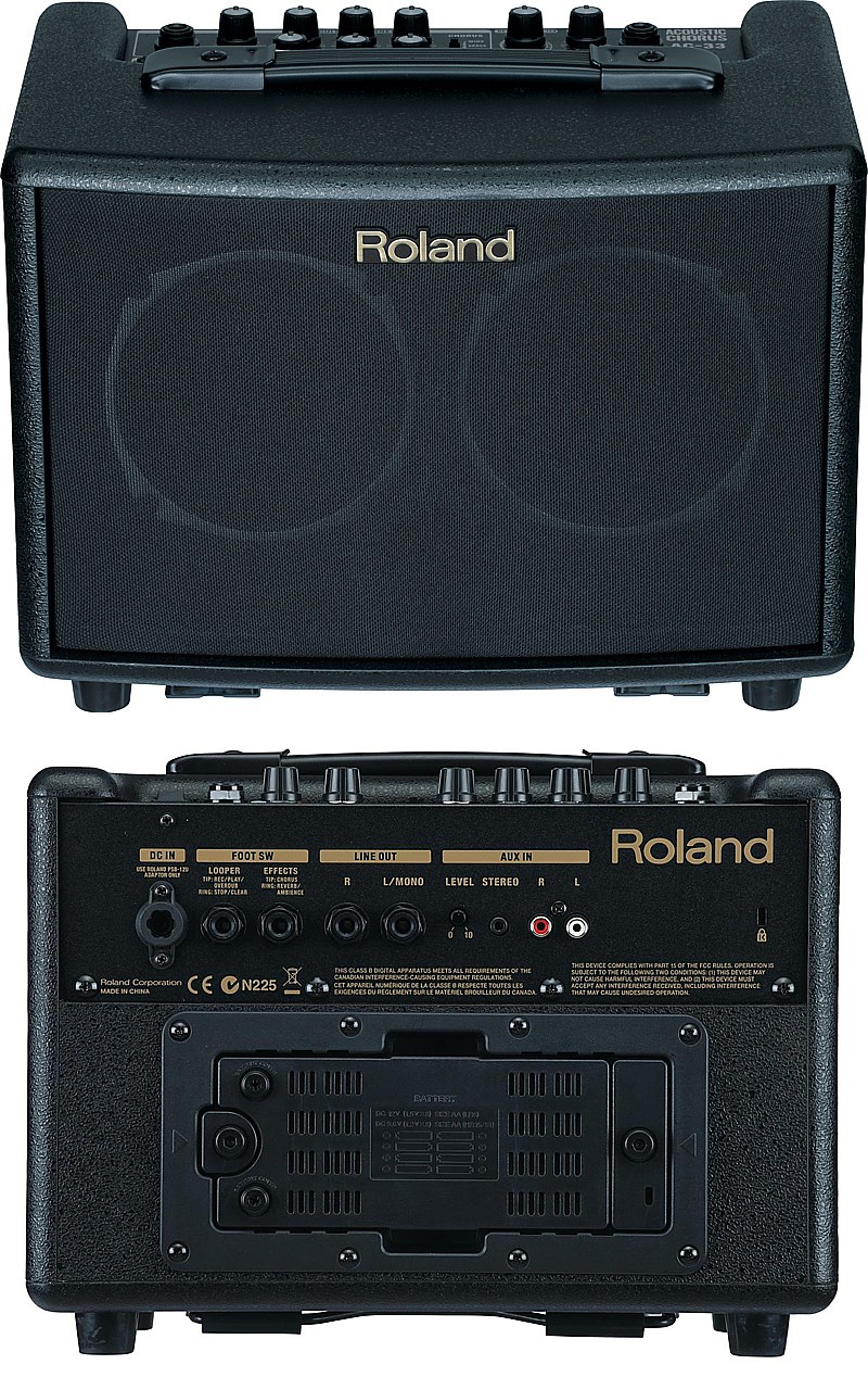 ROLAND AC-33 Acoustic Chorus Battery Powered Amp